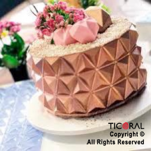 MODELADO ORIGAMI CAKE TRIANGULOS 3D x 1